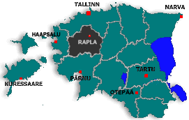Karte von Raplamaa